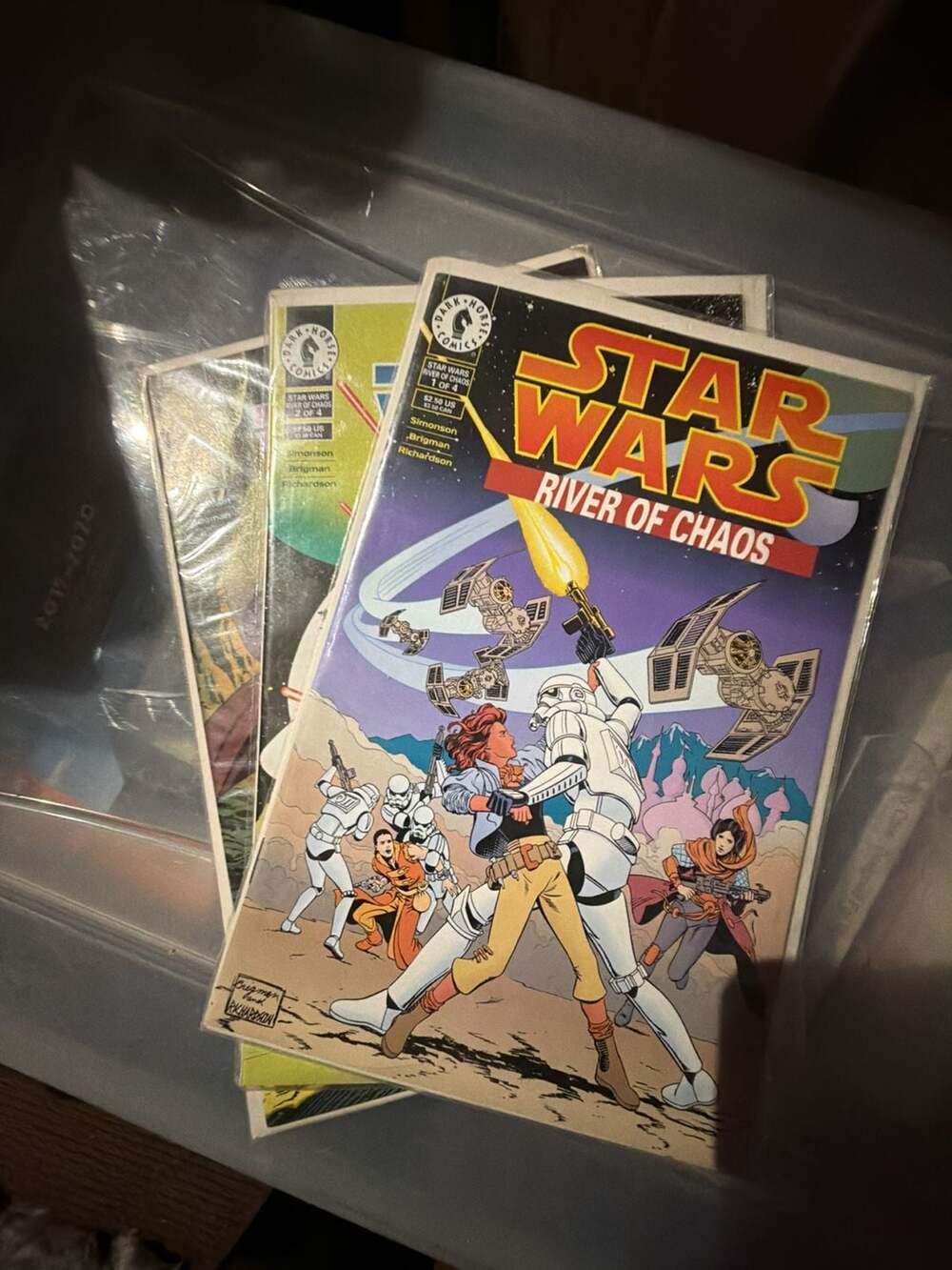 Dark Horse Comics Star Wars River of Chaos Complete Set 1-4